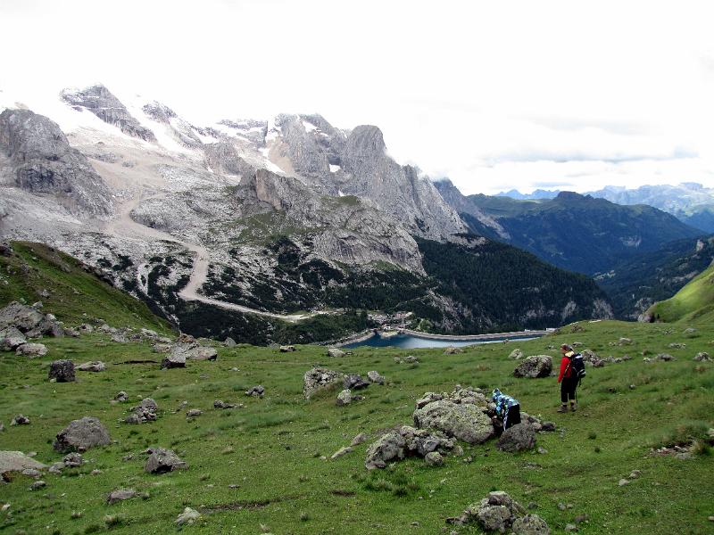 07.JPG - Marmolada i Lago di Fedaia