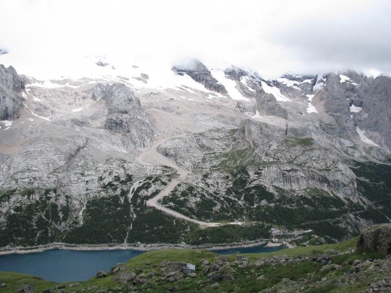 10.JPG - Marmolada i Lago di Fedaia