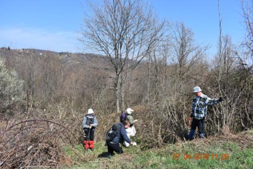 Grdanjci – Višnjevec, markiranje