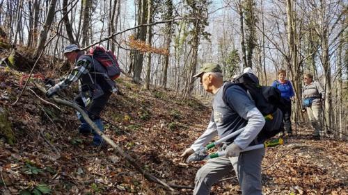 Grdanjci – Višnjevec, markiranje